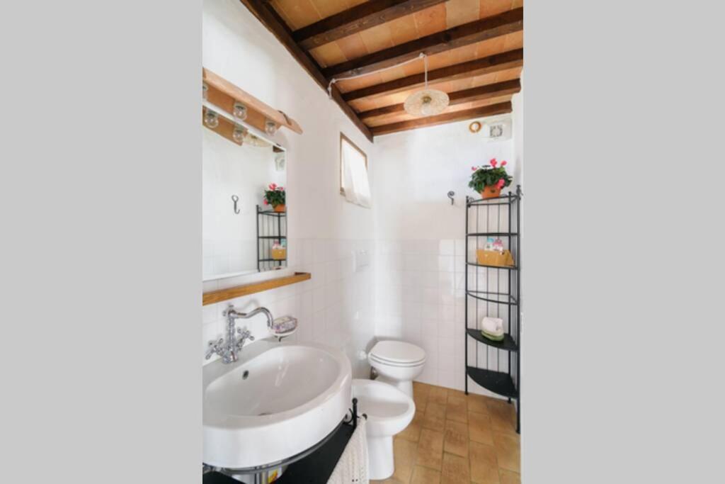 Cottage Assolata Overlooking The Orcia Valley In Tuscany Radicofani Buitenkant foto